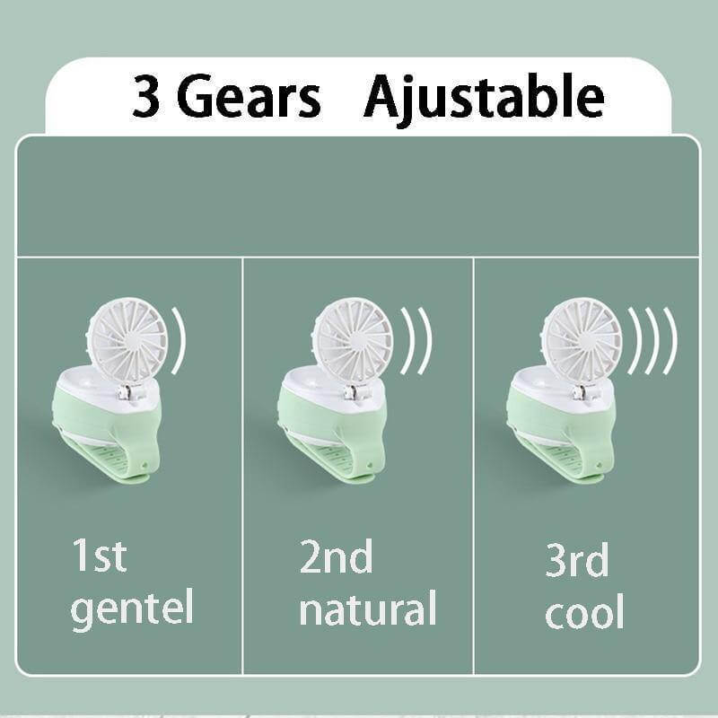 Portable Mini Watch USB Fan - MaviGadget