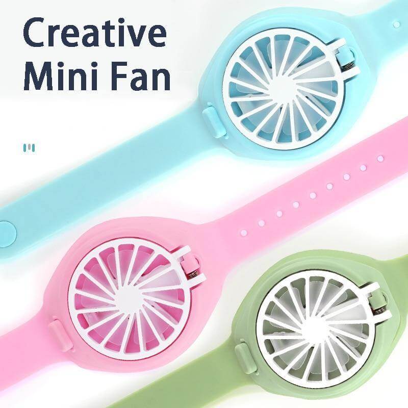 Portable Mini Watch USB Fan - MaviGadget