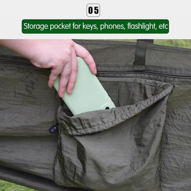 Portable Adventure Camping Outdoor Mosquito Net Hammock - MaviGadget