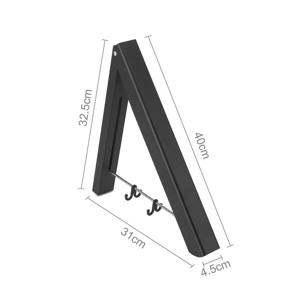 Wall Mounted Retractable Folding Clothes Rack - MaviGadget