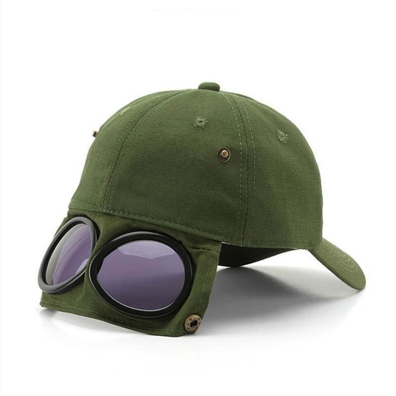 Cool Unisex Aviator Sunglasses Hat - MaviGadget