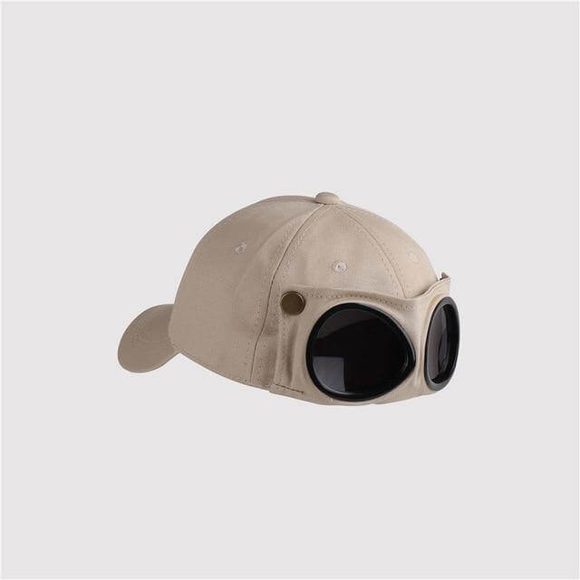 Cool Unisex Aviator Sunglasses Hat - MaviGadget