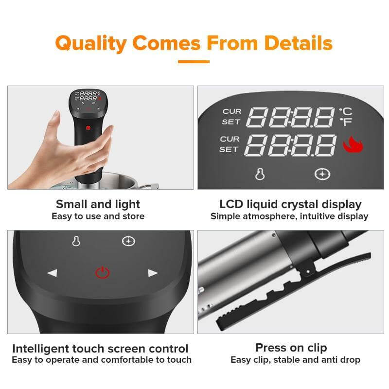 Sous Vide Digital Screen Temperature&Time Control - MaviGadget