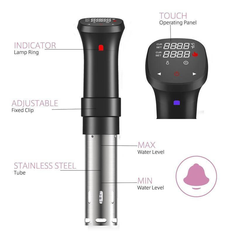 Sous Vide Digital Screen Temperature&Time Control - MaviGadget