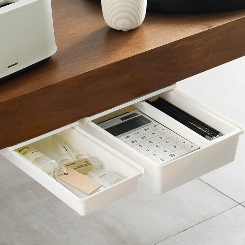 Adhesive Under Desk Drawer Organizer - MaviGadget
