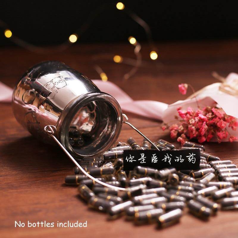 100Pcs Wishes Expression Message Capsules - MaviGadget