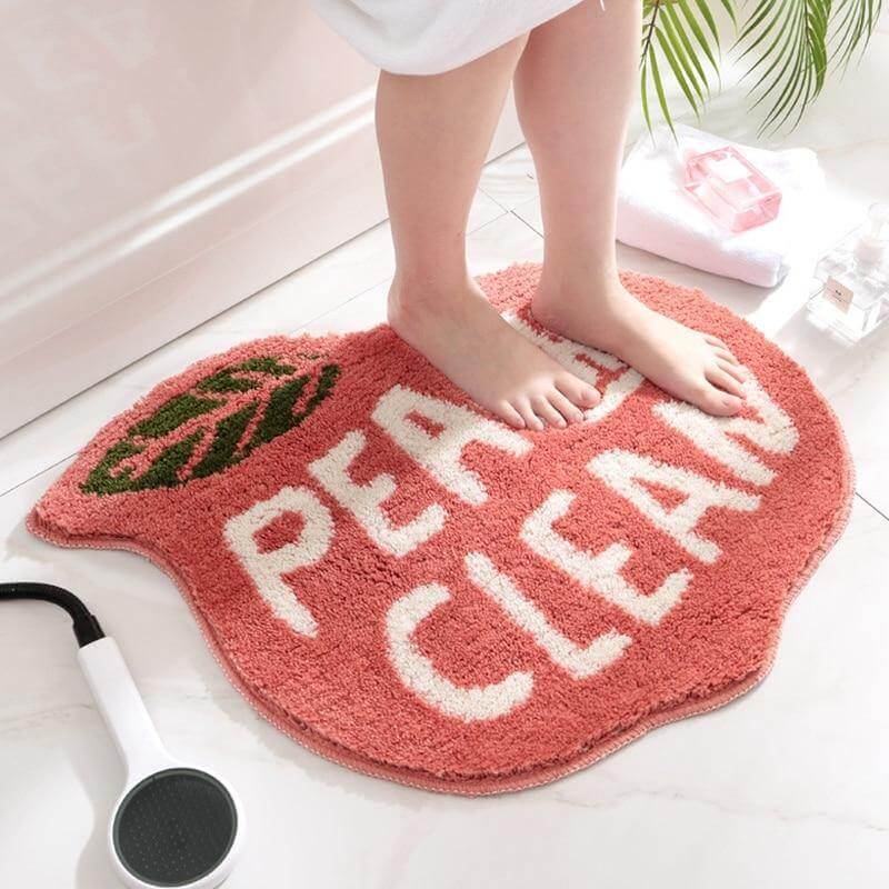 Peach Fruit Non-slip Home Mat - MaviGadget