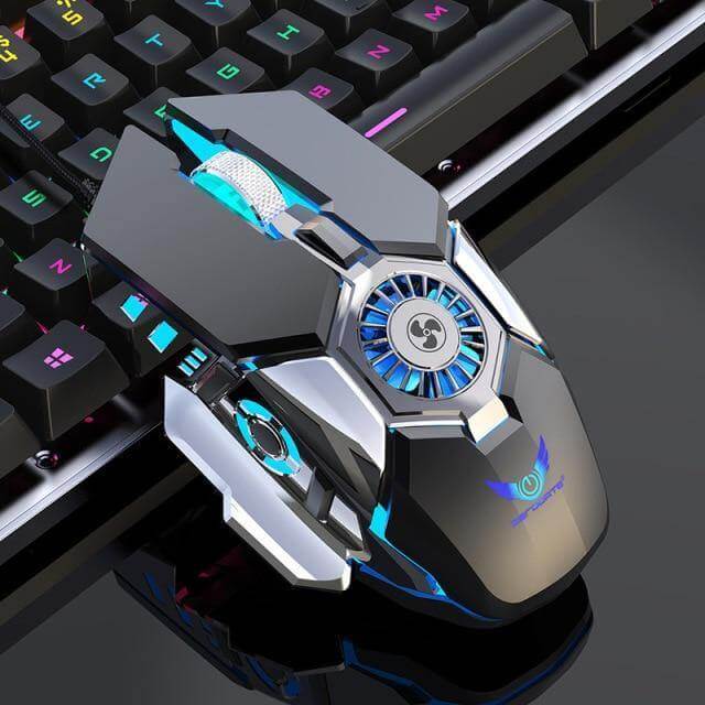Cooling USB Fan Gaming Mouse - MaviGadget