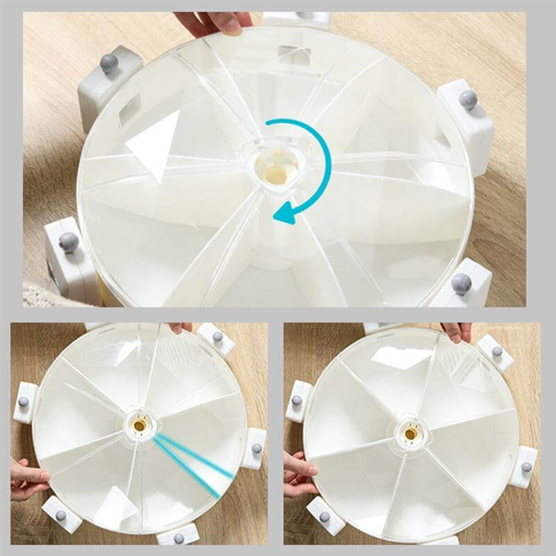 Wall Mounted 360 Degree Rotatable Cereals Grain Storage - MaviGadget