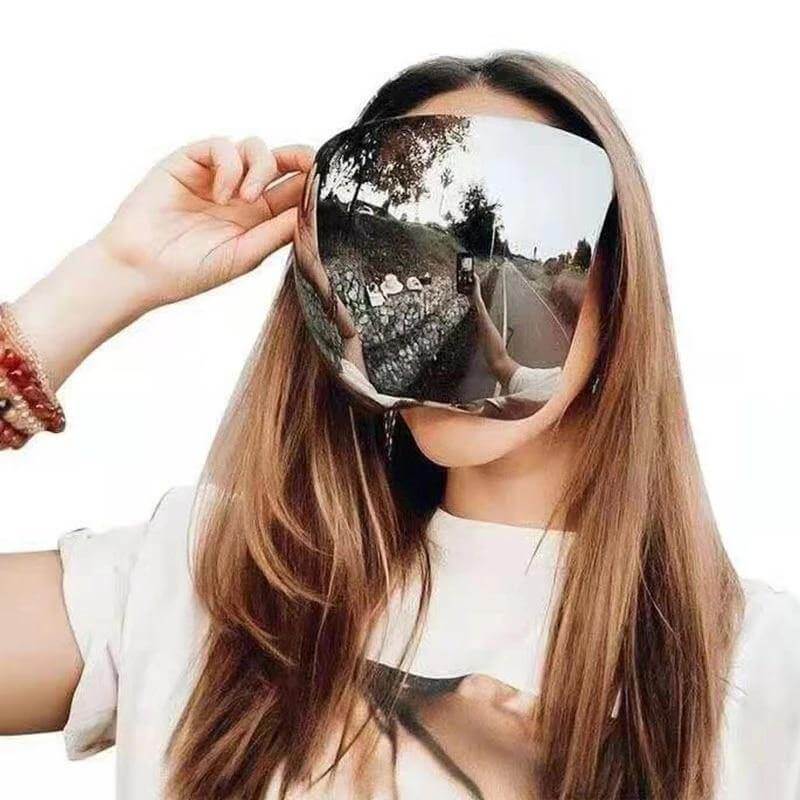 Futuristic Stylish Anti-Fog Full Face Shield - MaviGadget