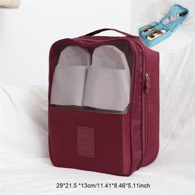 Portable Travel Shoe Clothes Storage Organizer Bag - MaviGadget