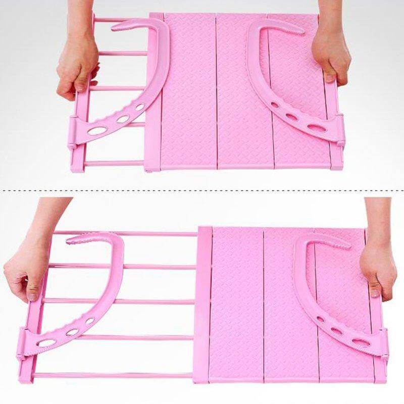 Balcony Foldable Clothes Hanging Drying Rack Organizer - MaviGadget