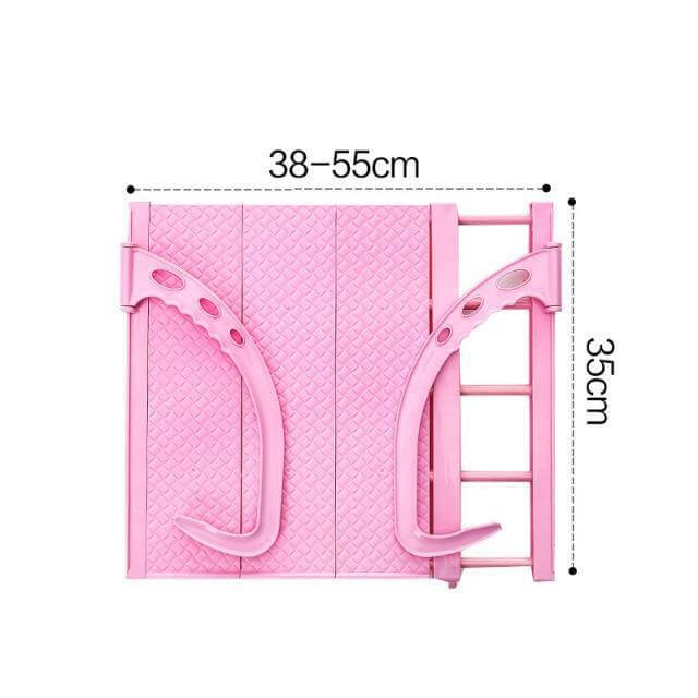 Balcony Foldable Clothes Hanging Drying Rack Organizer - MaviGadget