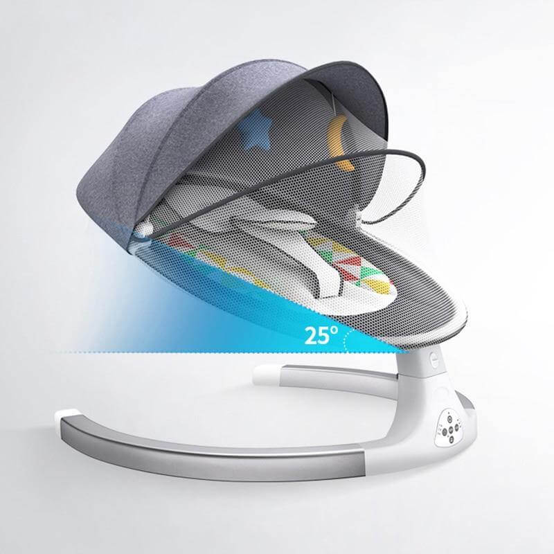 Remote Controlled Bluetooth Smart Baby Rocking Bouncer - MaviGadget