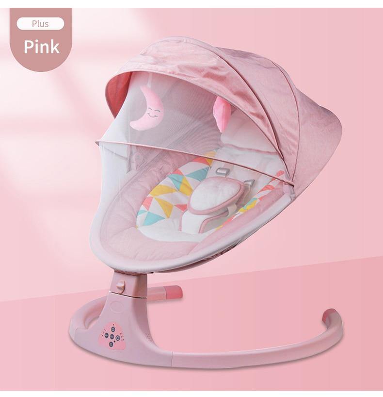 Remote Controlled Bluetooth Smart Baby Rocking Bouncer - MaviGadget