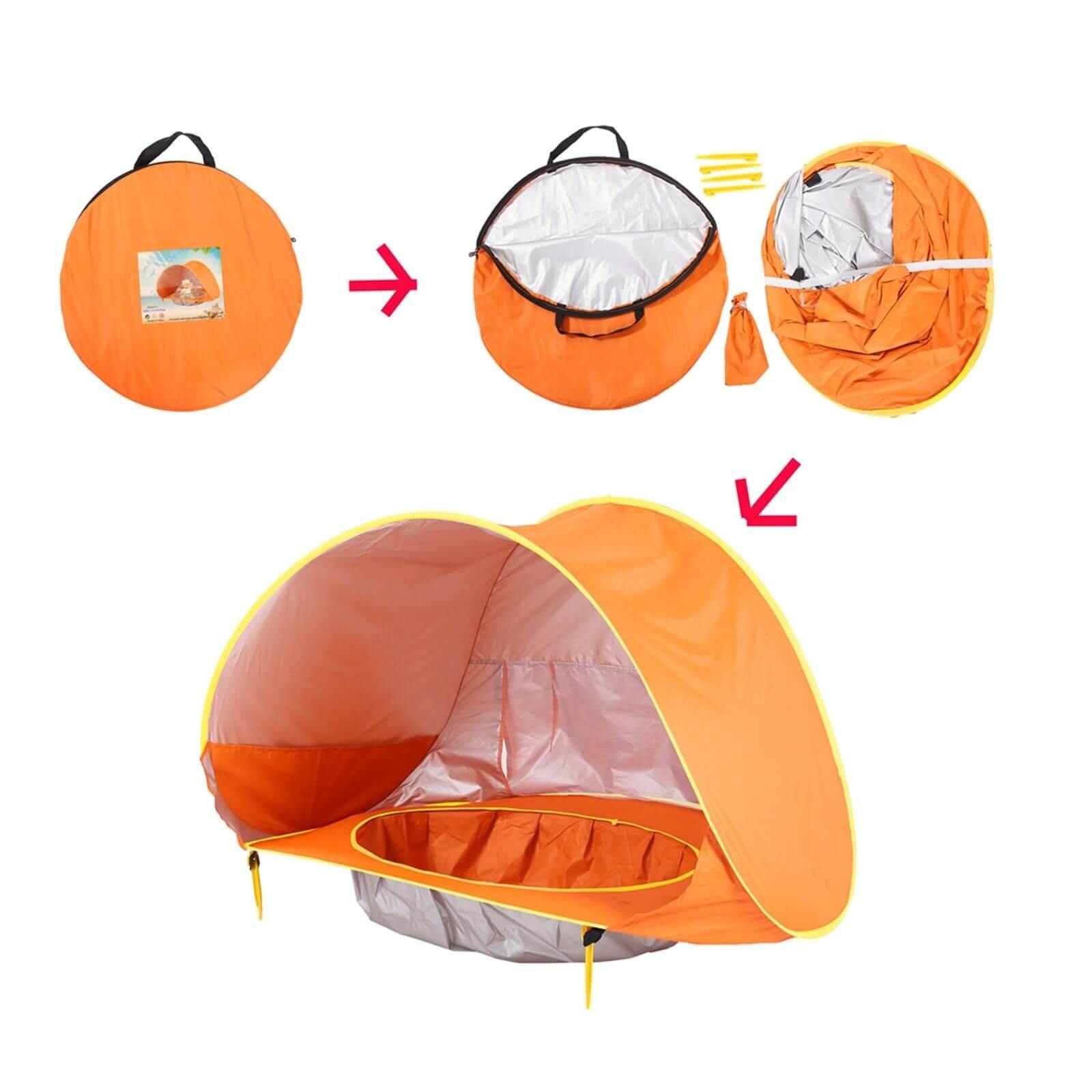 UV-protecting Children Waterproof Beach Tent - MaviGadget