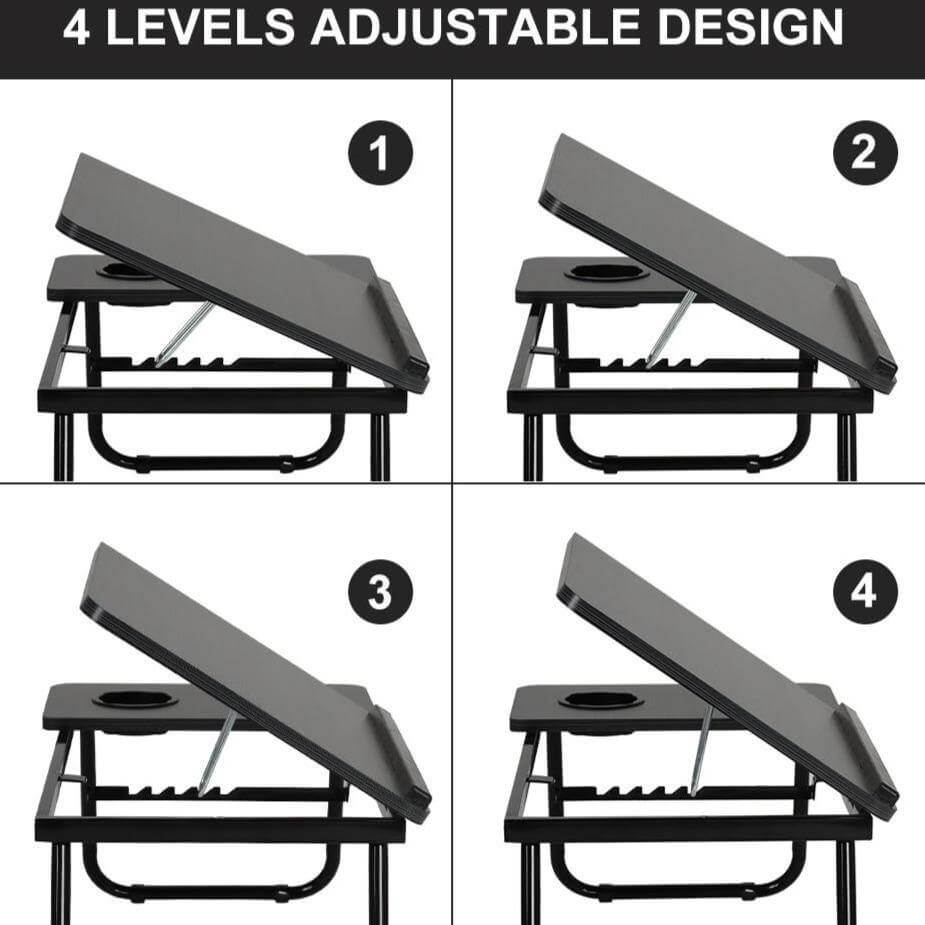 Adjustable Folding Portable Laptop Table - MaviGadget