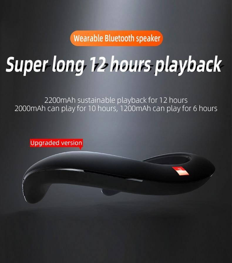 Neckband Portable Wireless Dual Speaker - MaviGadget