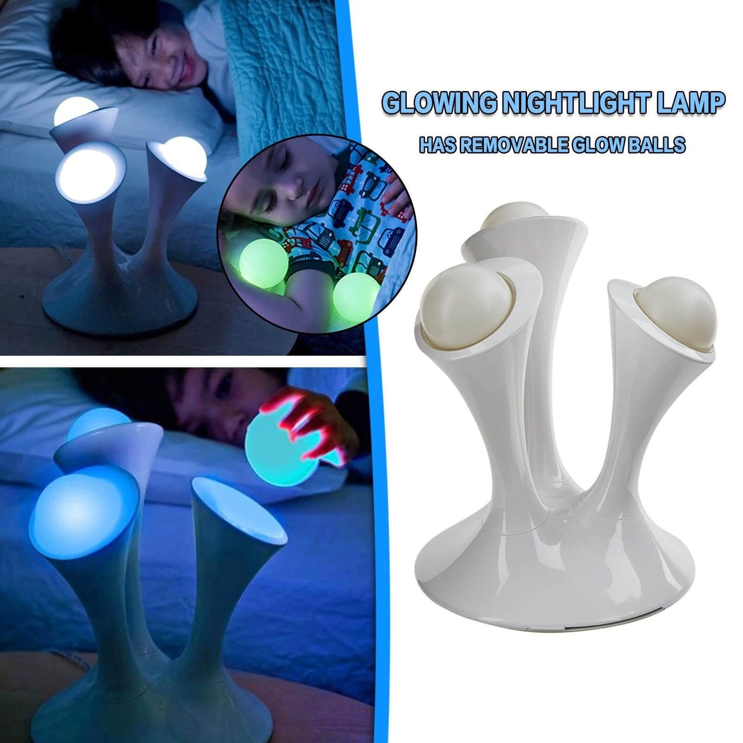Mushroom Nightlight Glowing Balls - MaviGadget