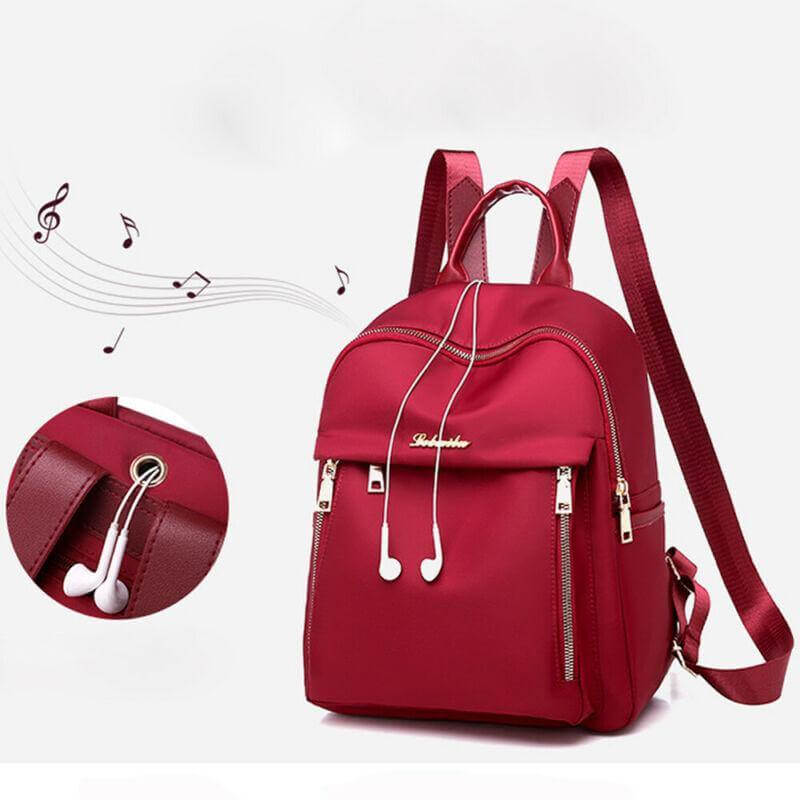 Stylish Oxford Cloth Anti-Theft Shoulder Backpack - MaviGadget