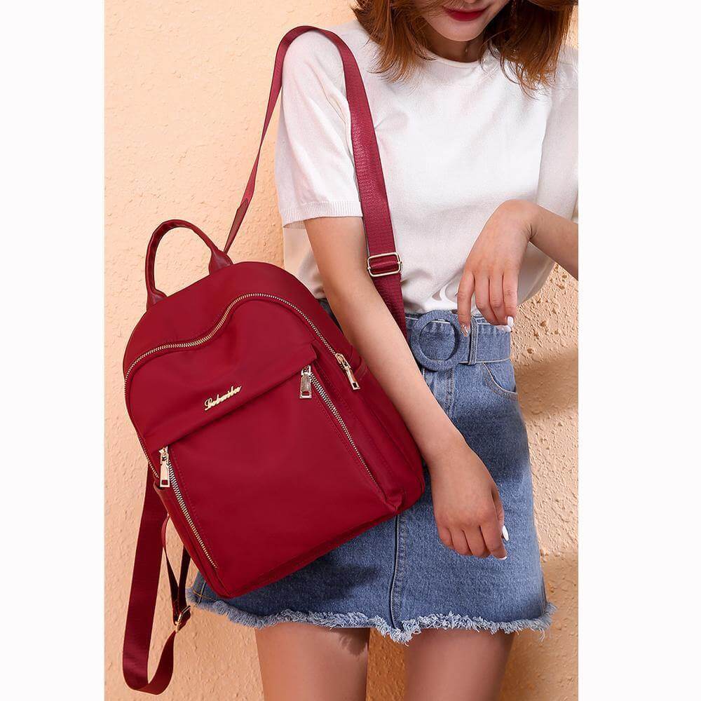 Stylish Oxford Cloth Anti-Theft Shoulder Backpack - MaviGadget