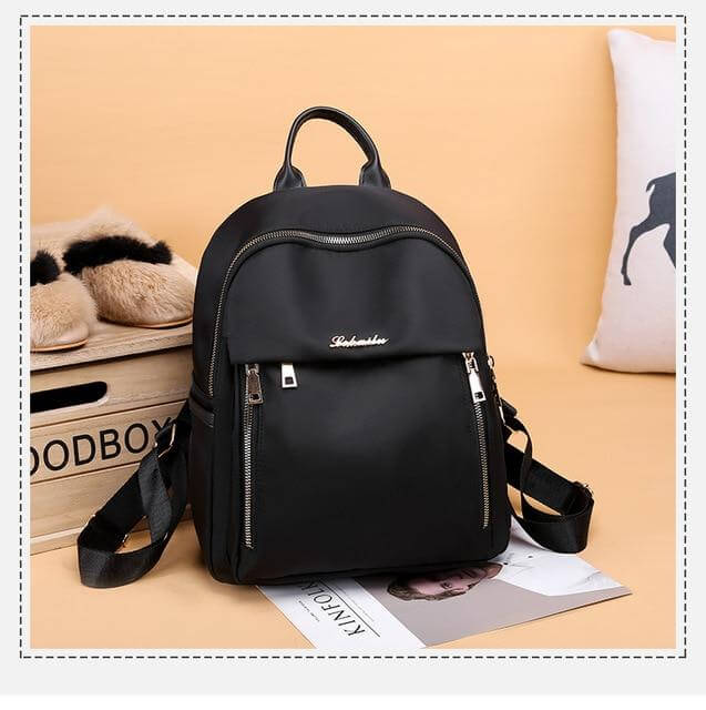 Stylish Oxford Cloth Anti-Theft Shoulder Backpack - MaviGadget