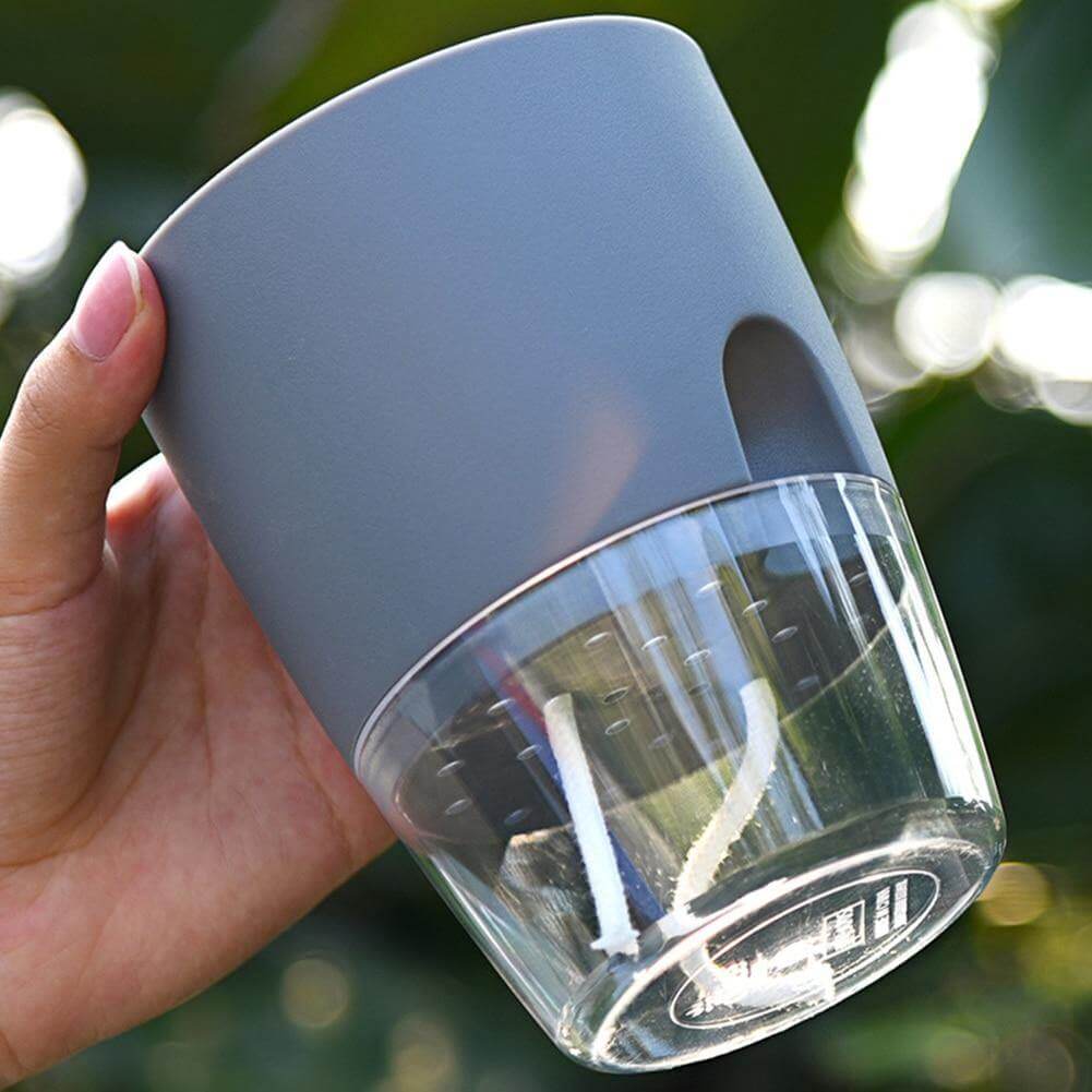 Self-watering Plant Pot with Water Container - MaviGadget