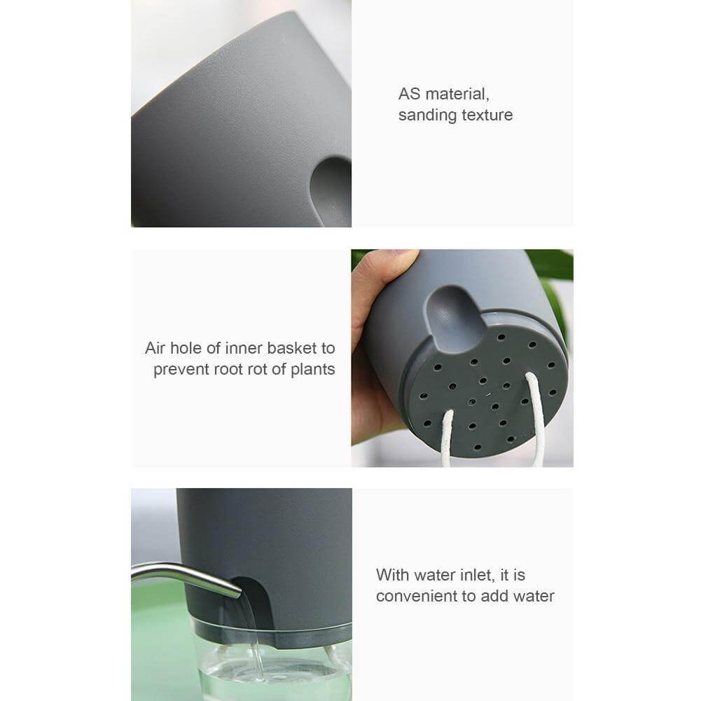 Self-watering Plant Pot with Water Container - MaviGadget