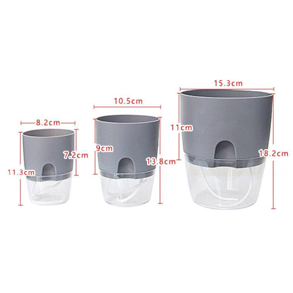 Self-watering Plant Pot with Water Container - MaviGadget