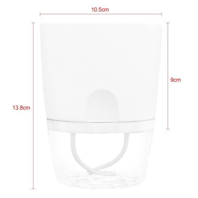 Self-watering Plant Pot with Water Container - MaviGadget