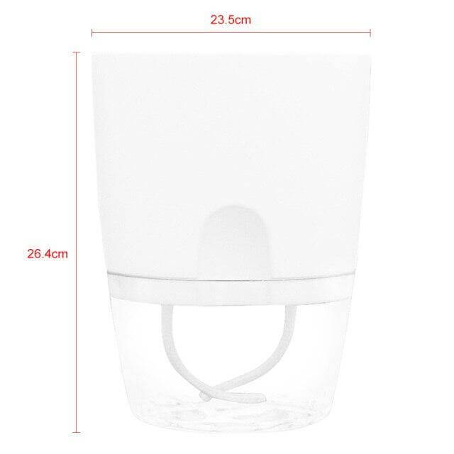 Self-watering Plant Pot with Water Container - MaviGadget