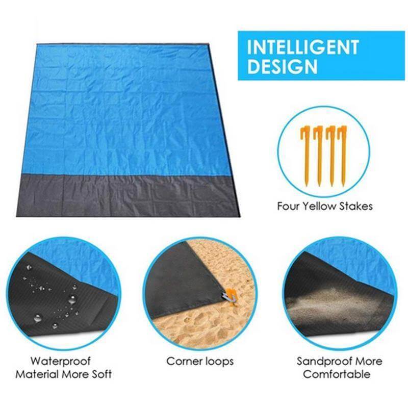 Portable Waterproof Beach Mat - MaviGadget
