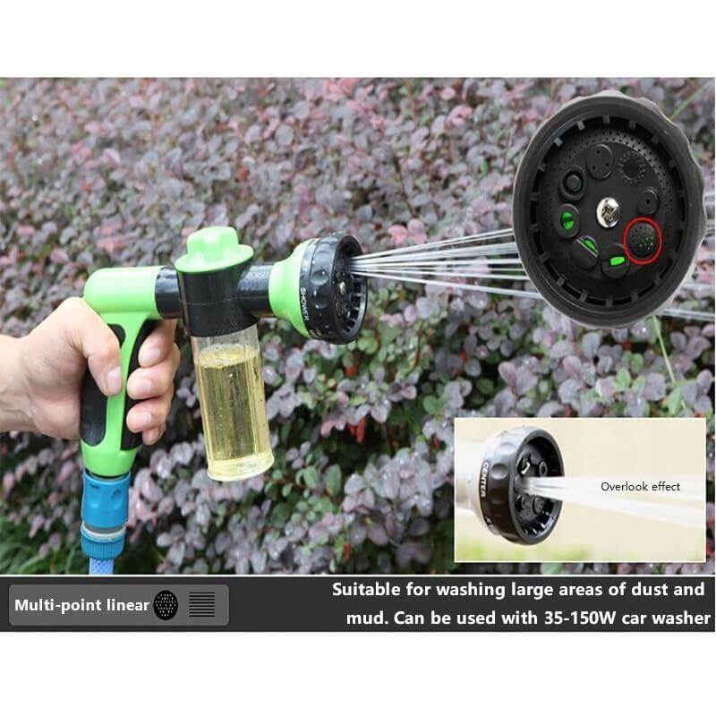 High Pressure Water Spray Gun with Automatic Dispenser - MaviGadget