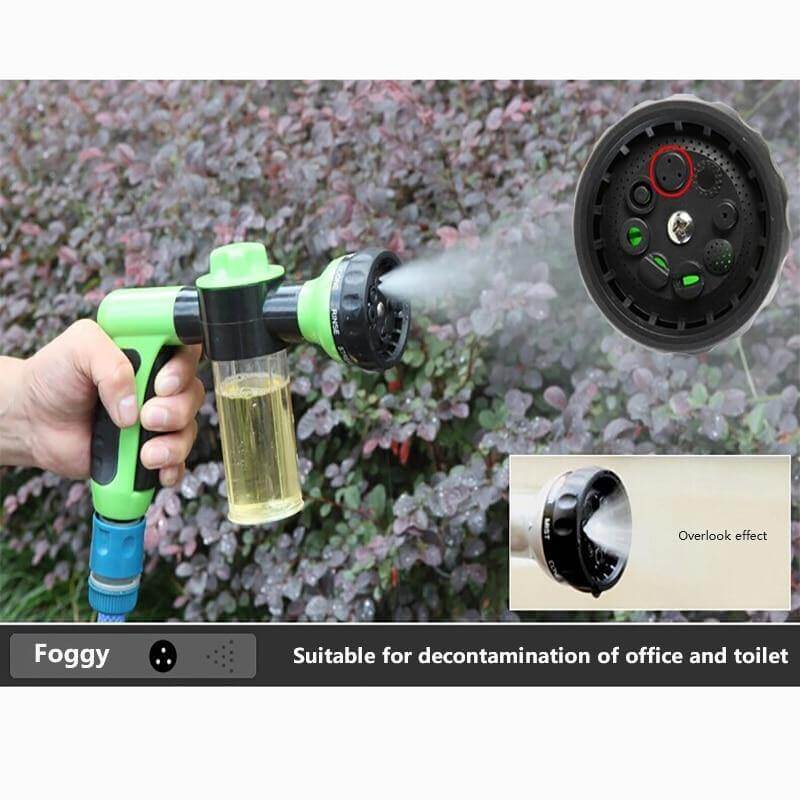 High Pressure Water Spray Gun with Automatic Dispenser - MaviGadget