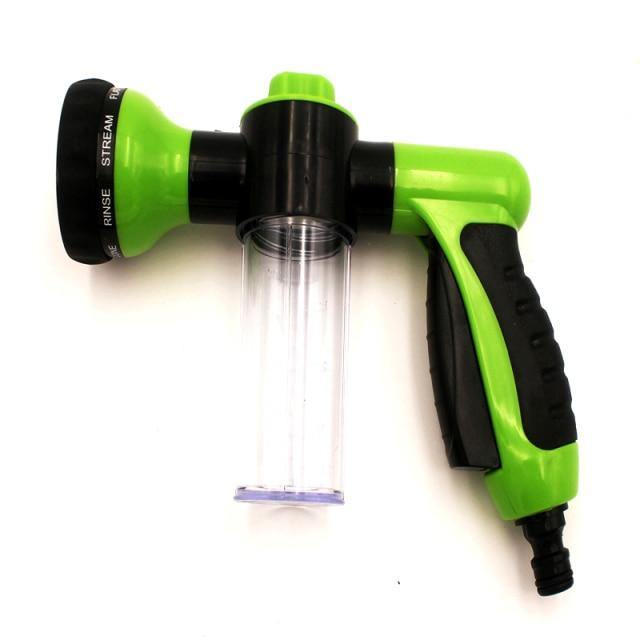 High Pressure Water Spray Gun with Automatic Dispenser - MaviGadget