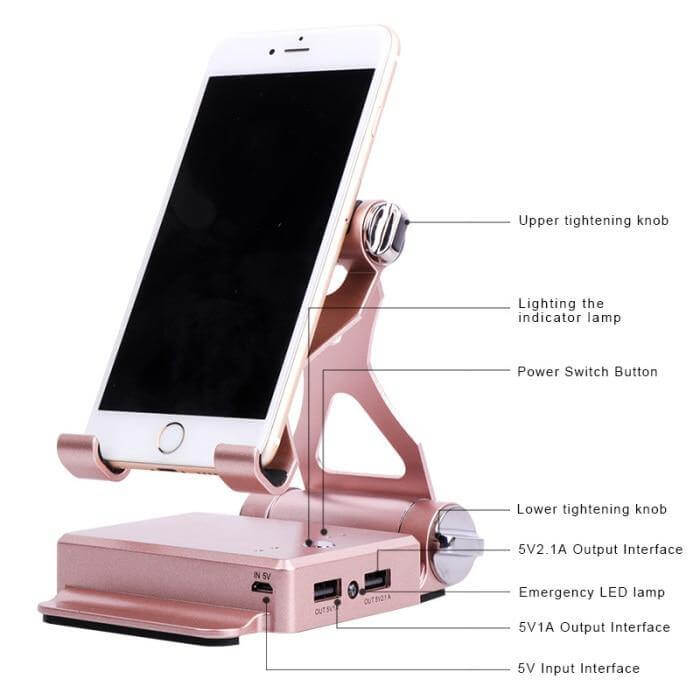 Portable Adjustable Mobile Phone Charging Stand - MaviGadget