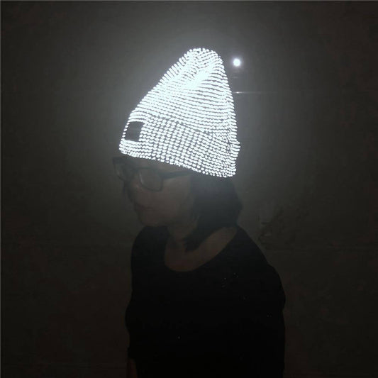 New Reflective Unisex Beanie - MaviGadget