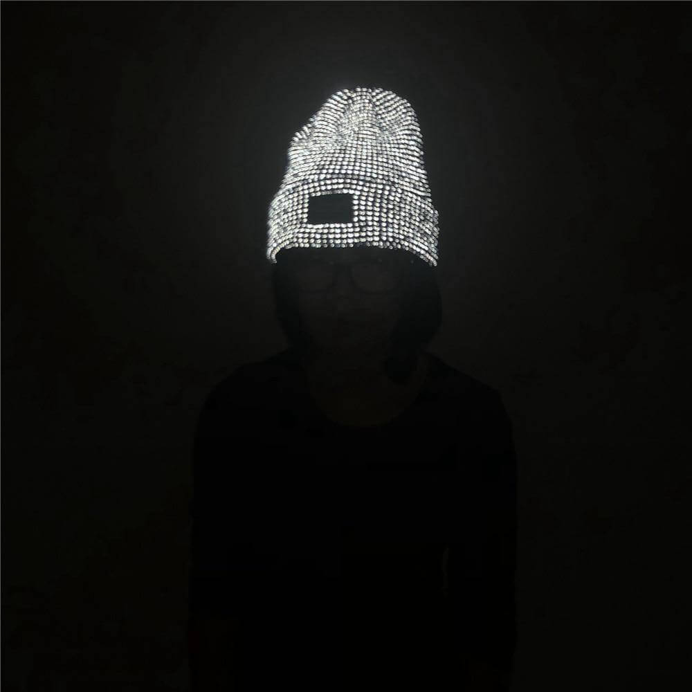 New Reflective Unisex Beanie - MaviGadget