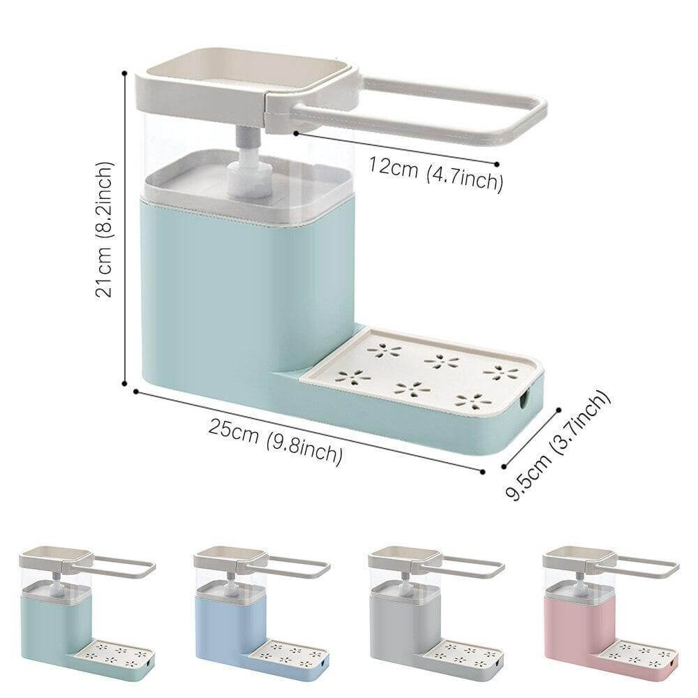 3in1 Multifunctional Cleaning Soap Holder Drainboard Storage - MaviGadget
