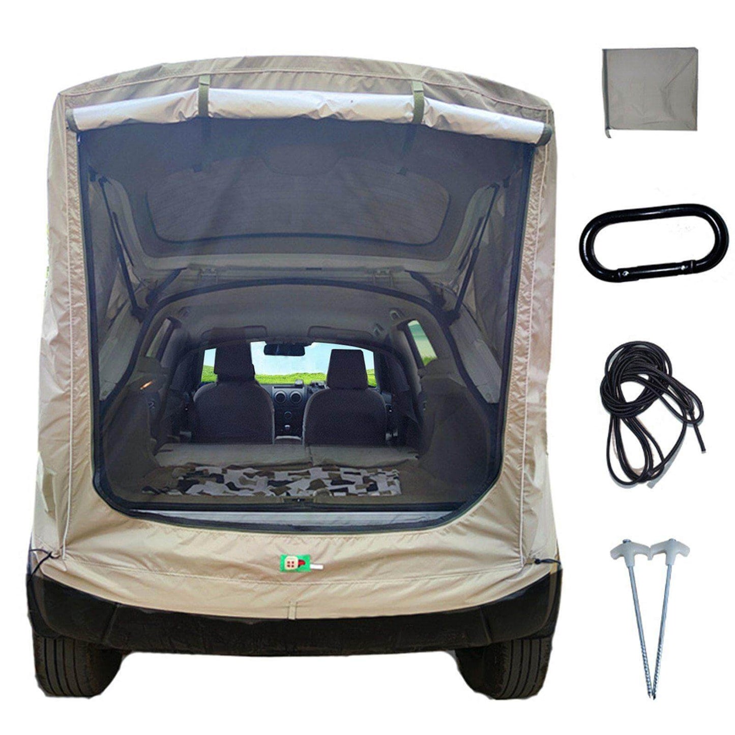 Camping Waterproof Car Sunshade Trunk Tent - MaviGadget
