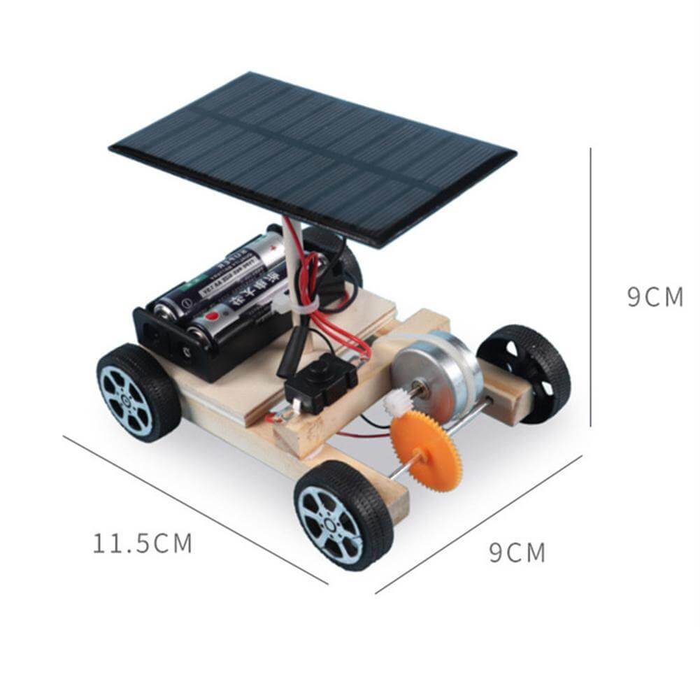 DIY Creative Children Solar Car Kit - MaviGadget