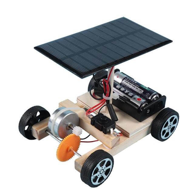 DIY Creative Children Solar Car Kit - MaviGadget