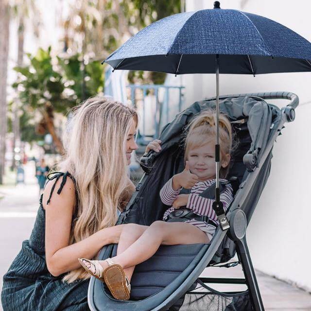 Adjustable Anti-UV Baby Stroller Umbrella - MaviGadget