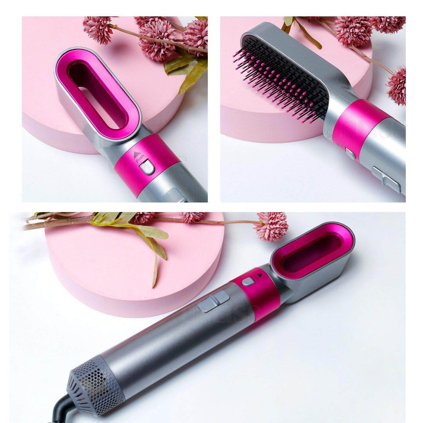 5in1 Negative Ion Hair Straightener Curler - MaviGadget
