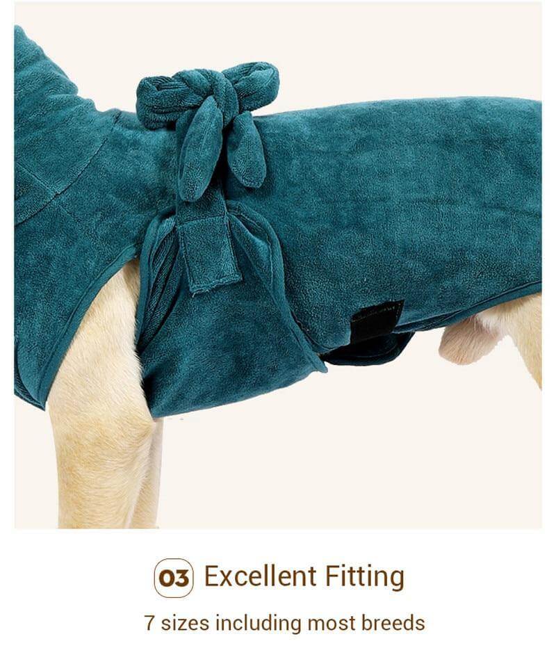 Sweet Dog Quick-Drying Bath Towel - MaviGadget