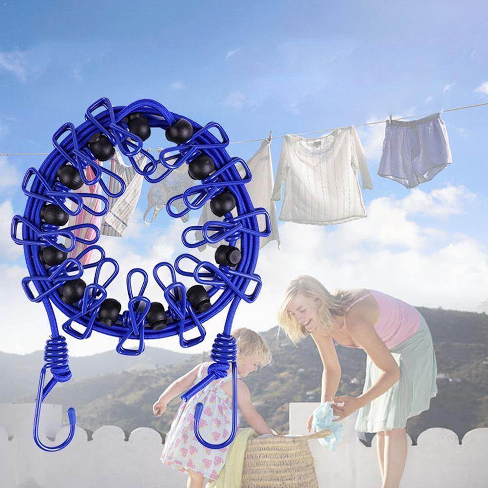 Portable Travel Clothesline - MaviGadget