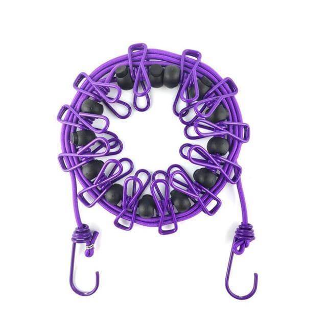 Portable Travel Clothesline - MaviGadget