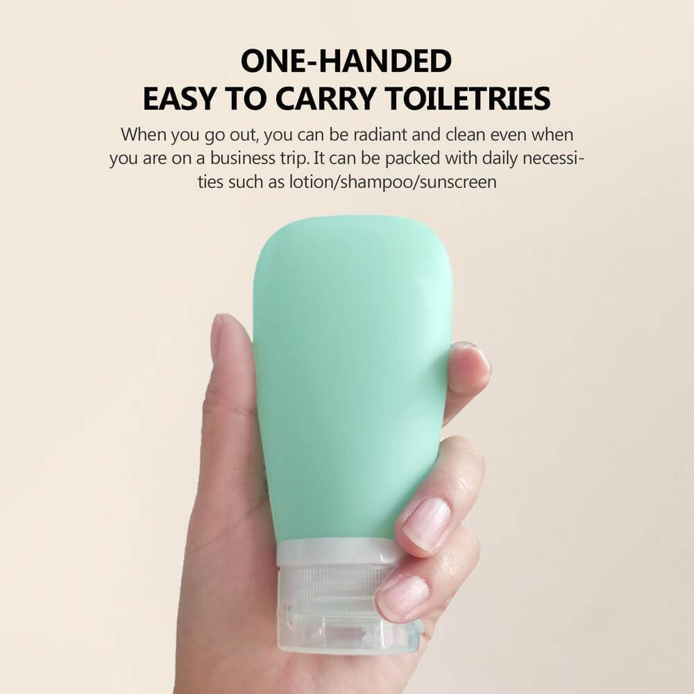 Leak-proof Silicone Refillable Travel Bottle - MaviGadget
