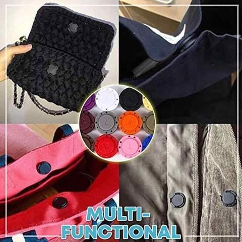 5PCS High-Grade Invisible Plastic Magnet Button Set - MaviGadget