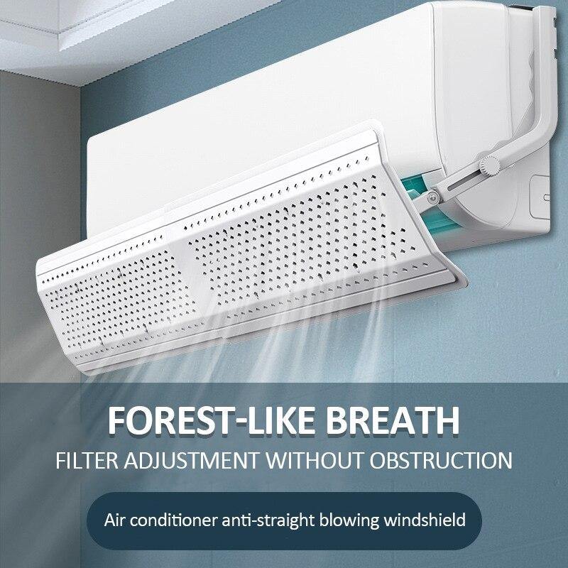 Adjustable Universal Wind Deflector AC Cover - MaviGadget